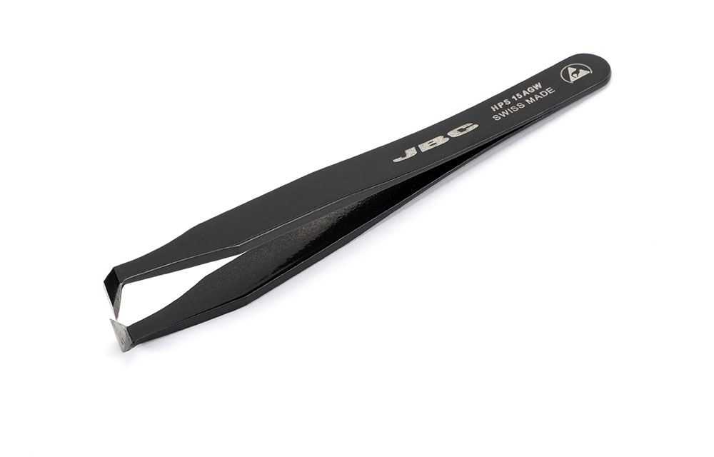 HPS-15AGW - Cutting Tweezers With ESD Epoxi Coating and Strong Blades