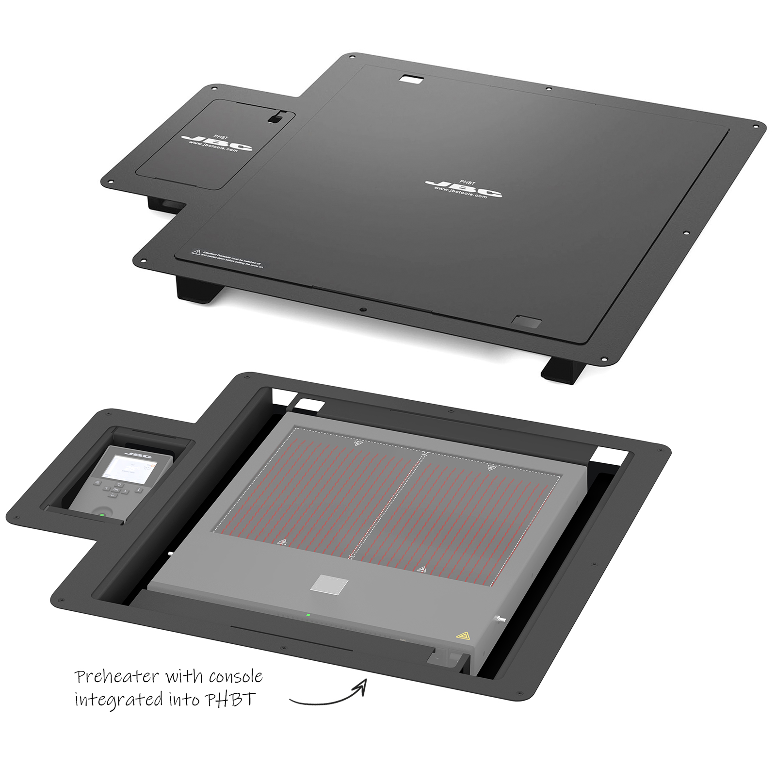 PHB-STA - Table Built-in Mounting Frame for PHBE